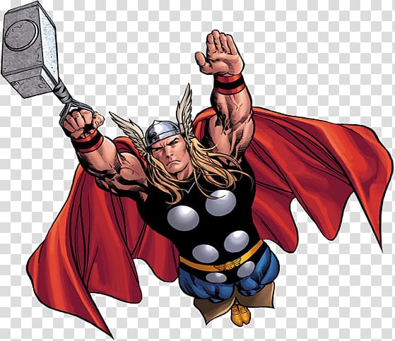 Thor: God of Thunder Odin Loki Marvel Comics, Thor transparent background PNG clipart