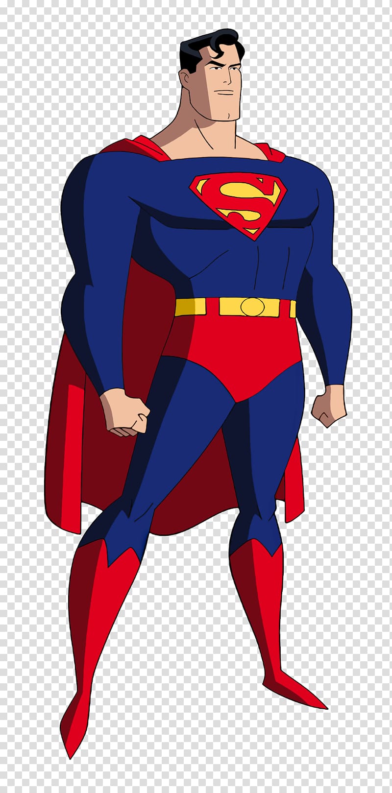 Superman Fleischer Studios Cartoon DC animated universe, cartoon superman transparent background PNG clipart