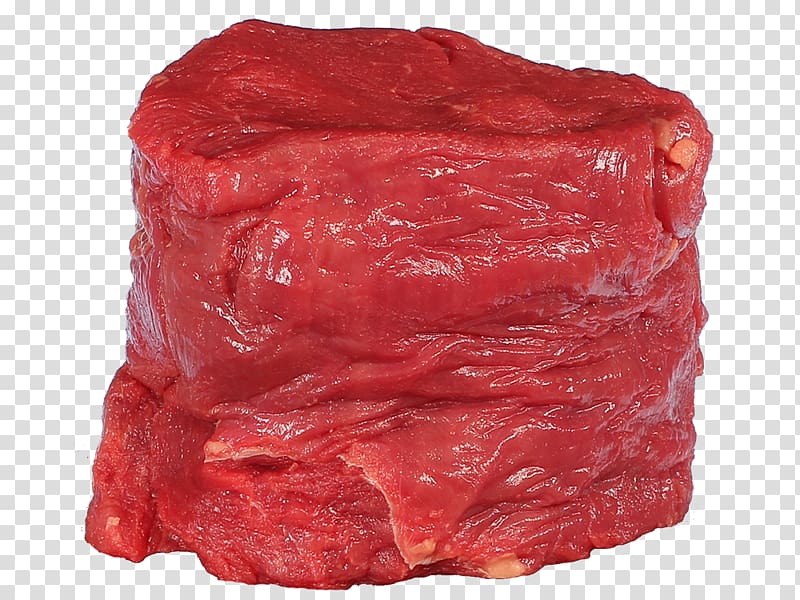 Red meat Flesh Kobe beef Veal, chateaubriand transparent background PNG clipart