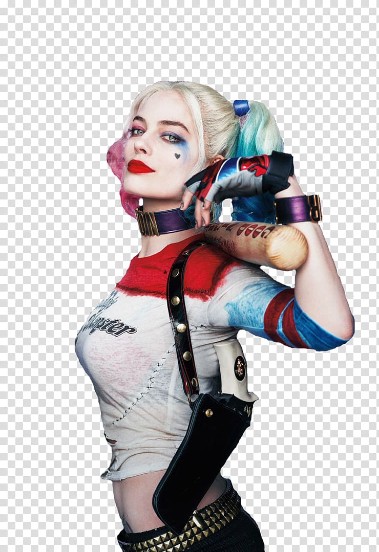 Margot Robbie Harley Quinn Joker Amanda Waller Deadshot, harley quinn transparent background PNG clipart