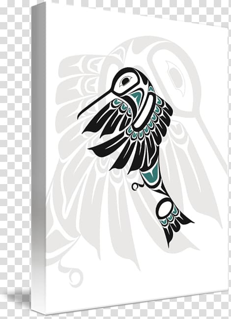 Haida people Artist Printmaking, blue hummingbird transparent background PNG clipart