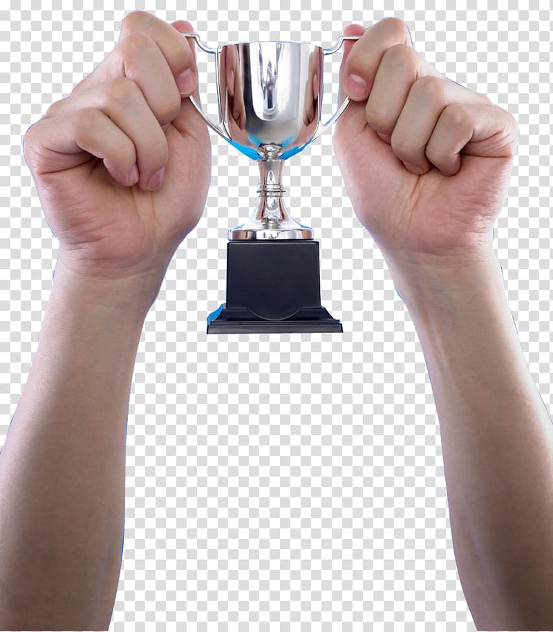 Industry Management Company Service Business, Hand-held trophy transparent background PNG clipart
