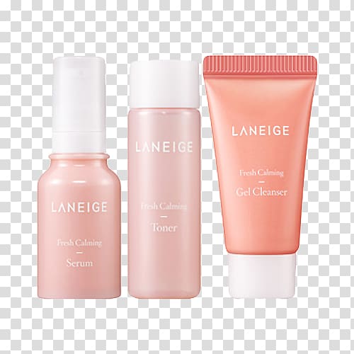 LANEIGE Fresh Calming Serum Cosmetics in Korea Cleanser, small fresh material transparent background PNG clipart