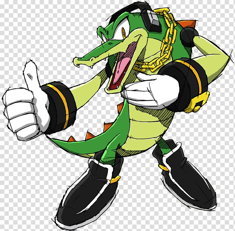 the Crocodile Espio the Chameleon Knuckles\' Chaotix Knuckles the Echidna Sonic the Hedgehog, wok transparent background PNG clipart