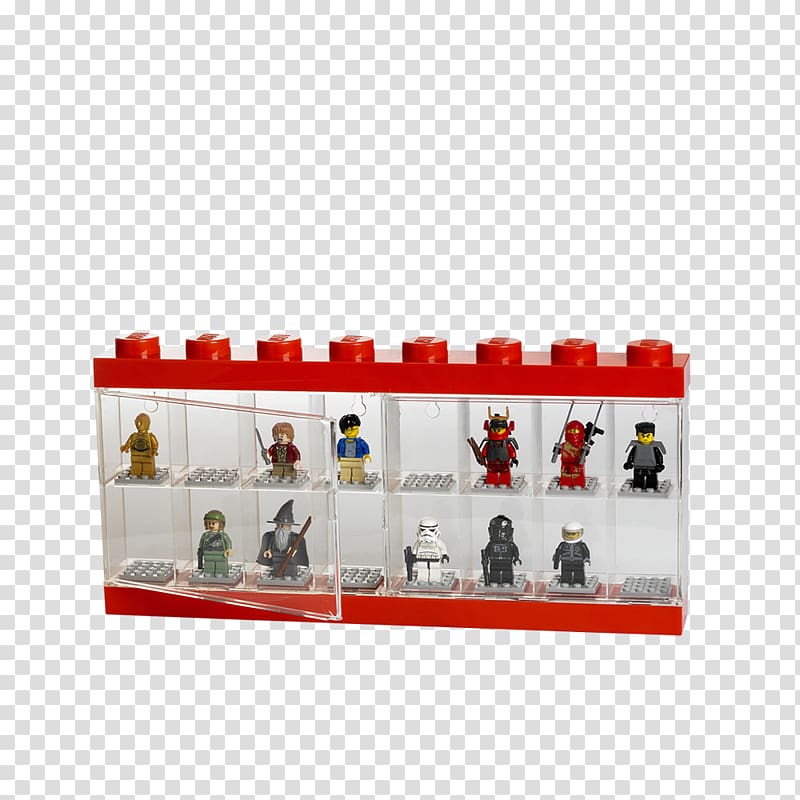 Lego Minifigures Display case Box, box transparent background PNG clipart