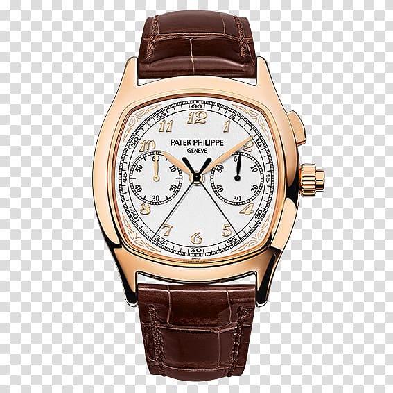 Patek Philippe & Co. Grande Complication Watch Chronograph, watch transparent background PNG clipart