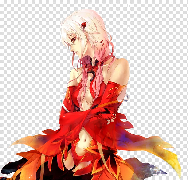 Wallpaper Girl, Anime, Guilty Crown, inori yuzuriha, The crown of