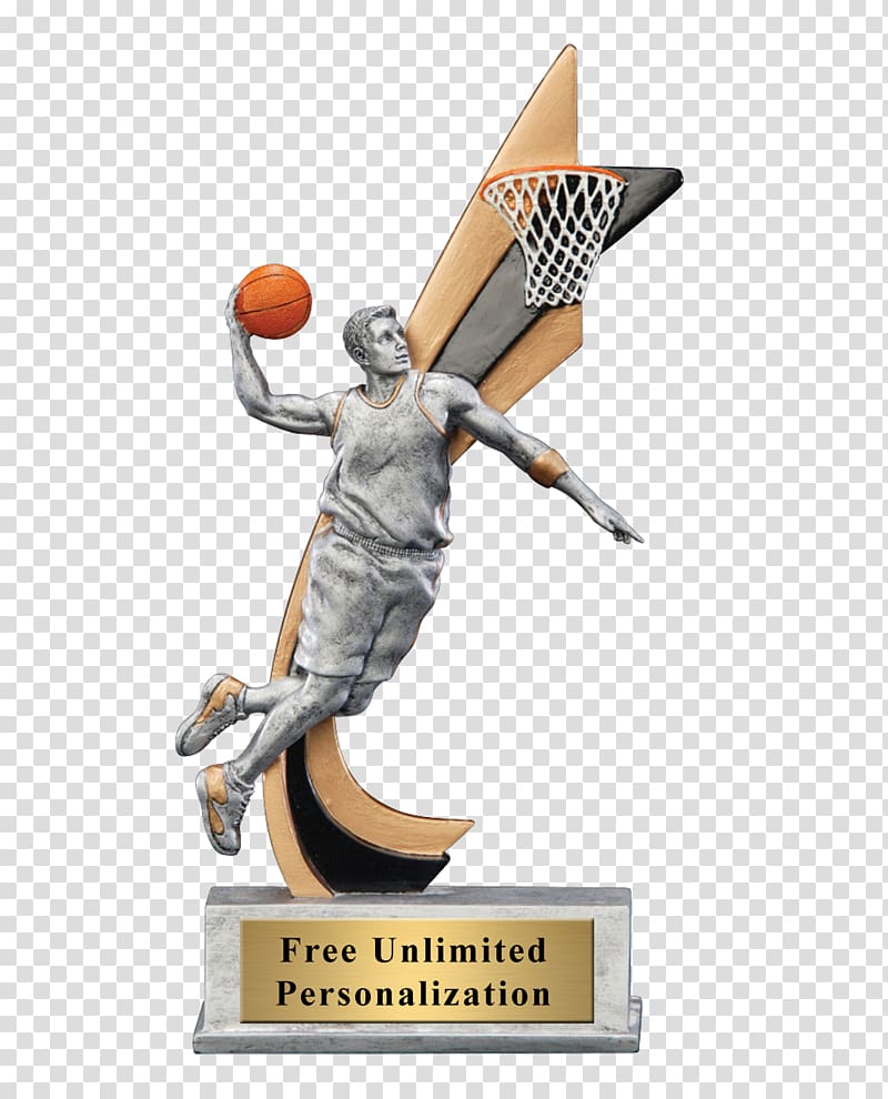 Basketball Trophy Award Basketball Trophy Participation trophy, trophy transparent background PNG clipart