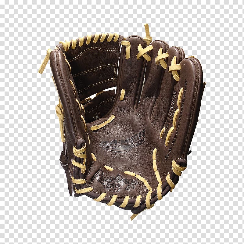 Baseball glove Rawlings Gold Glove Award, softball glove transparent background PNG clipart
