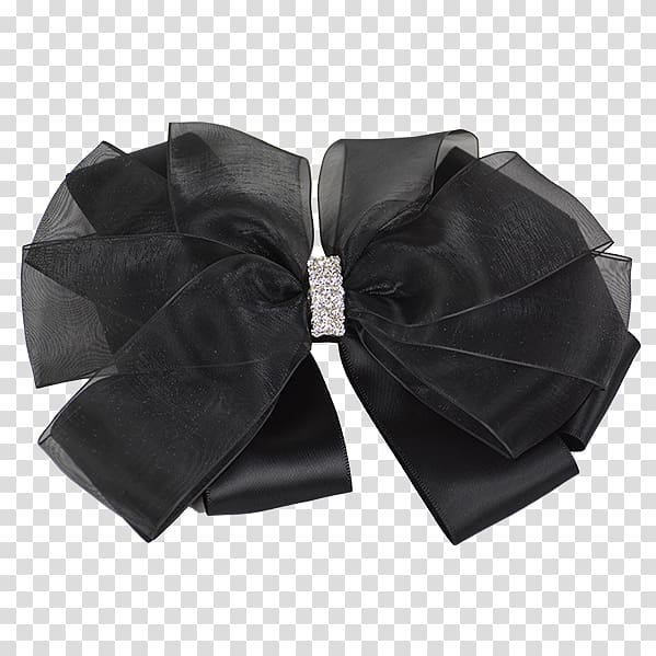 Black ribbon Taffeta Satin Plain weave, ribbon transparent background PNG clipart