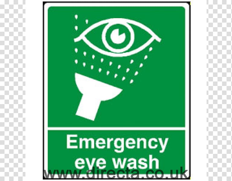 Eyewash station Emergency Sign First Aid Supplies, Eye wash transparent background PNG clipart