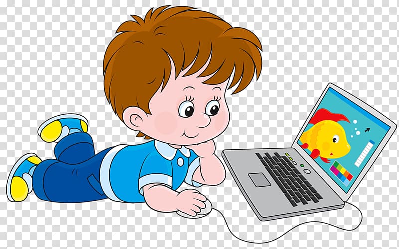 Computer Child Drawing , Computer transparent background PNG clipart