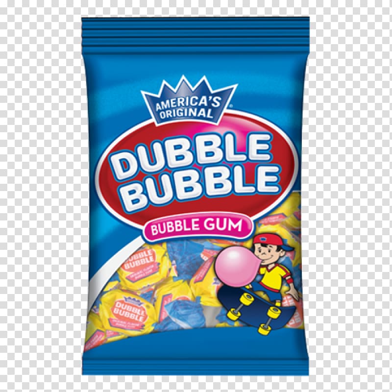 Chewing gum Breakfast cereal Flavor Bubble gum Dubble Bubble, chewing gum transparent background PNG clipart
