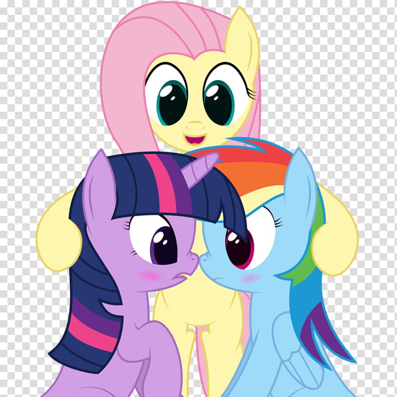 My Little Pony Rainbow Dash Applejack Fluttershy, infection transmission transparent background PNG clipart