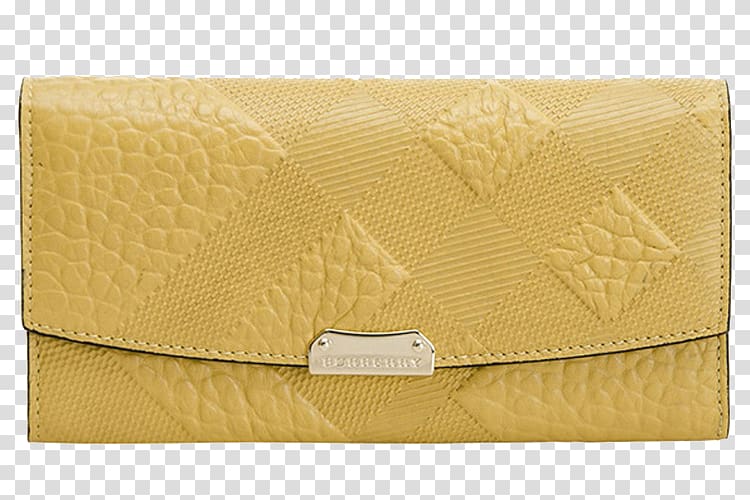 Handbag Material Wallet Brand, BURBERRY Burberry handbag yellow transparent background PNG clipart