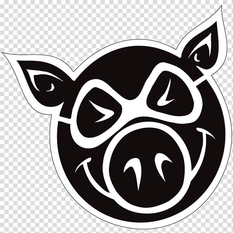 Thrasher Presents Skate and Destroy Pig Skateboarding Tum Yeto, Skateboarding Companies transparent background PNG clipart