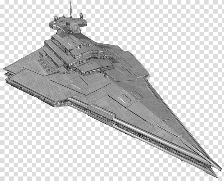 Star Destroyer Galactic Empire Star Wars Ship, spaceship transparent background PNG clipart