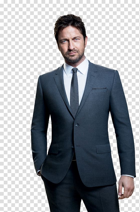 Gerard Butler Blazer Suit Hugo Boss Perfume, gerard butler transparent background PNG clipart