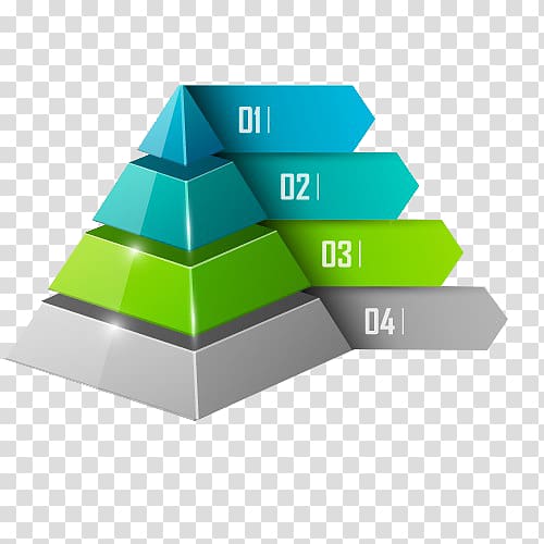 Pyramid Information Icon, Pyramid PPT element diagram transparent background PNG clipart