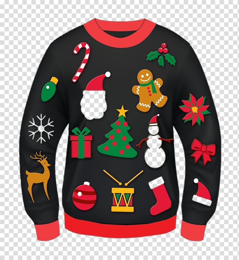 Christmas jumper Sweater , christmas transparent background PNG clipart