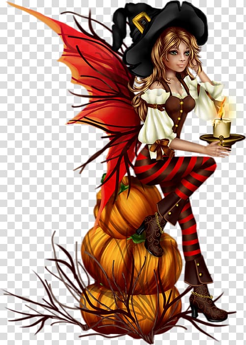 Boszorkány Halloween Fairy, others transparent background PNG clipart