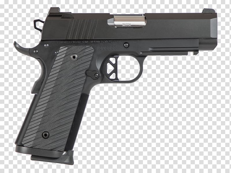 Remington 1911 R1 .45 ACP Firearm Remington Arms Pistol, Handgun transparent background PNG clipart