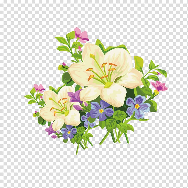 Easter lily Amaryllis belladonna Flower , Beautiful trumpet flower transparent background PNG clipart