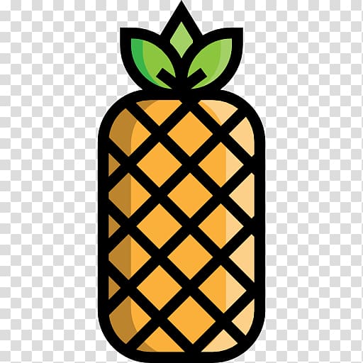 Fruit ICO Icon, Cartoon Pineapple transparent background PNG clipart