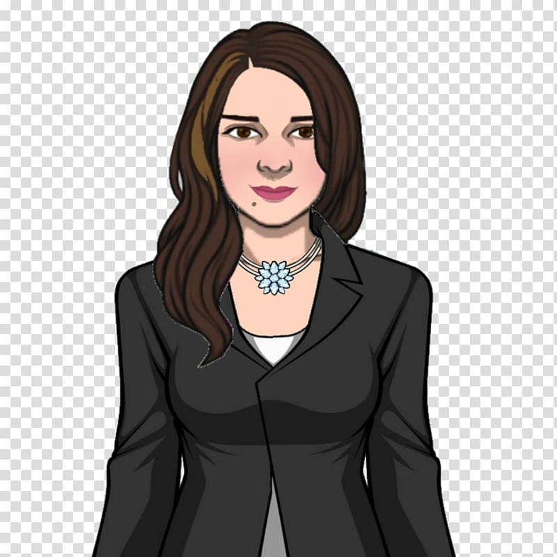 Cartoon Illustration Girl Tuxedo M. Business, girl transparent background PNG clipart