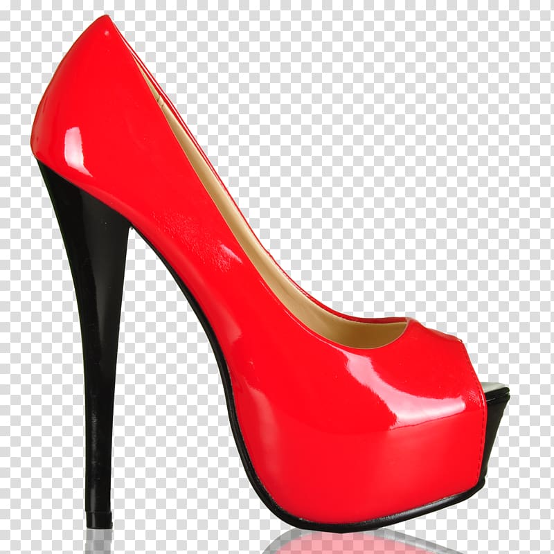 High-heeled footwear Shoe, high heel transparent background PNG clipart