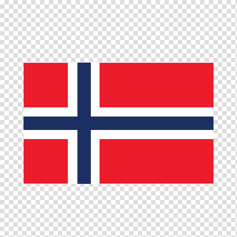 Norwegian flag transparent background PNG clipart