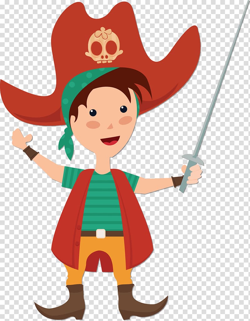 Illustration, Pirate transparent background PNG clipart