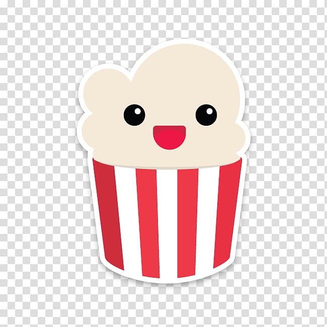 Popcorn Time Chromecast Android Streaming media, STICKERS transparent background PNG clipart