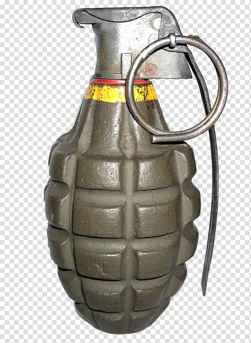 Mk 2 grenade Fragmentation 8 cm Granatwerfer 34 Stielhandgranate, grenade transparent background PNG clipart