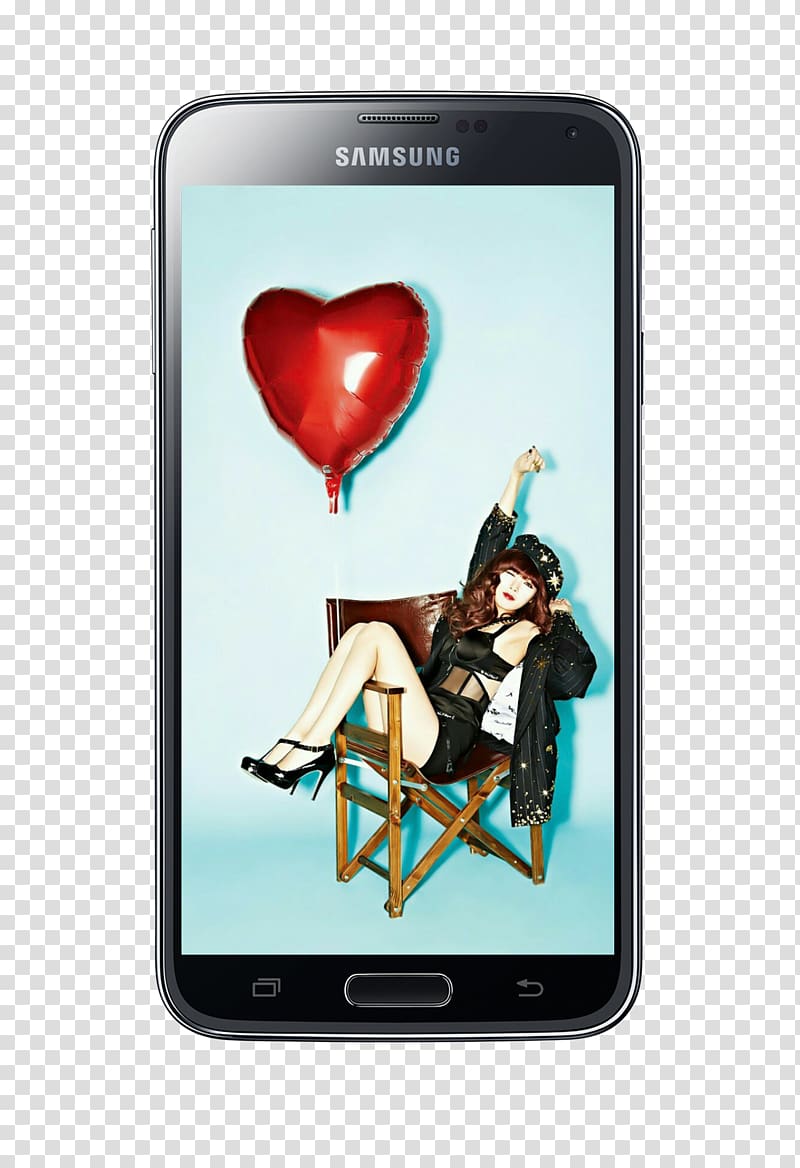 South Korea Trouble Maker K-pop 4Minute Smartphone, information board transparent background PNG clipart