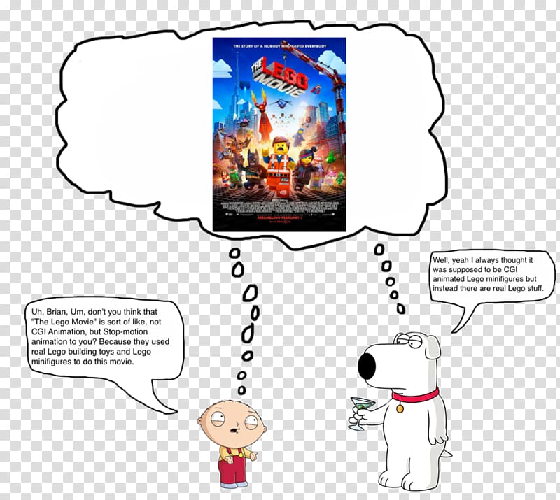 Brian Griffin Stewie Griffin Glenn Quagmire Family Guy Online Lois Griffin, animation thinking transparent background PNG clipart