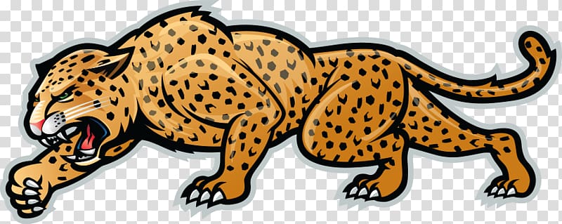 Indiana University – Purdue University Indianapolis IUPUI Jaguars men\'s basketball Leopard, leopard transparent background PNG clipart