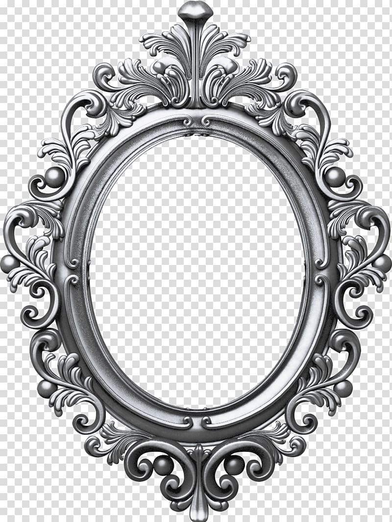 oval frame transparent background PNG clipart