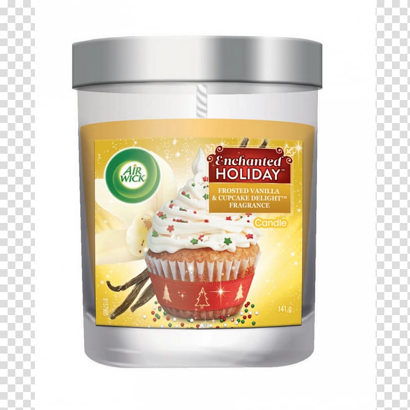 Air Wick Yankee Candle Scenterpiece Cups Easy Meltcup Frosting & Icing Milkshake, Candle transparent background PNG clipart