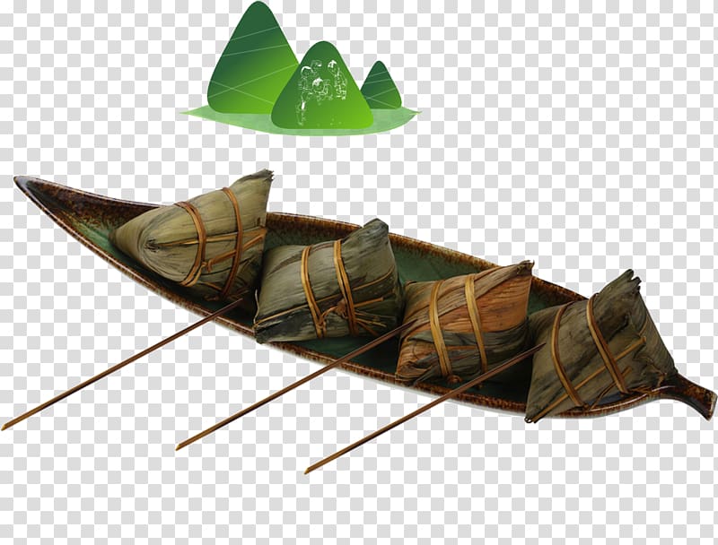 China Zongzi Dragon Boat Festival, Dragon Boat dumplings transparent background PNG clipart