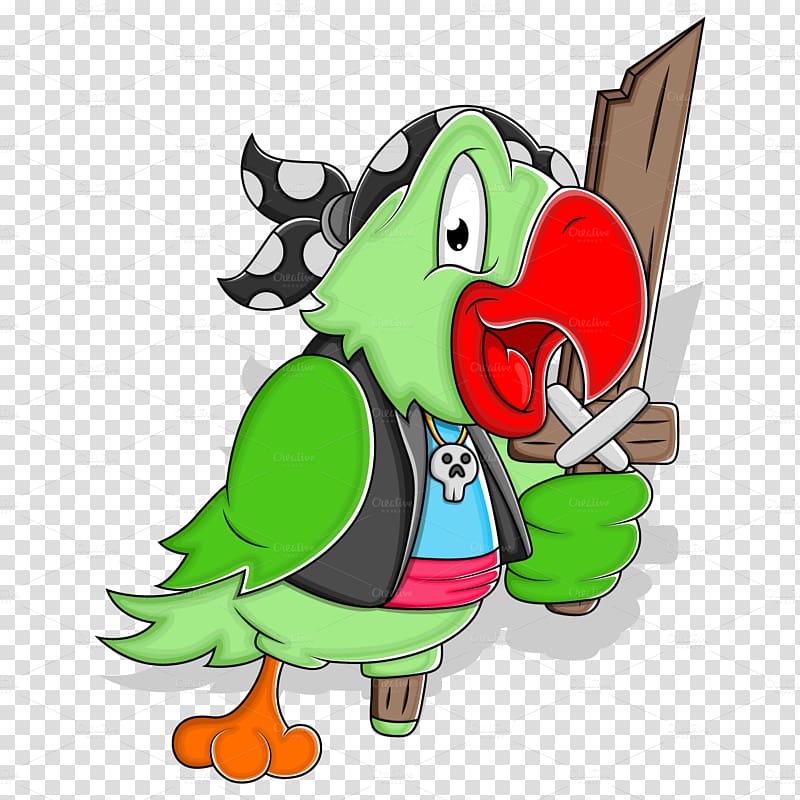 Pirate Parrot Pittsburgh Pirates , parrot transparent background PNG clipart