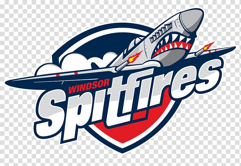 Windsor Spitfires logo, Windsor Spitfires Logo transparent background PNG clipart