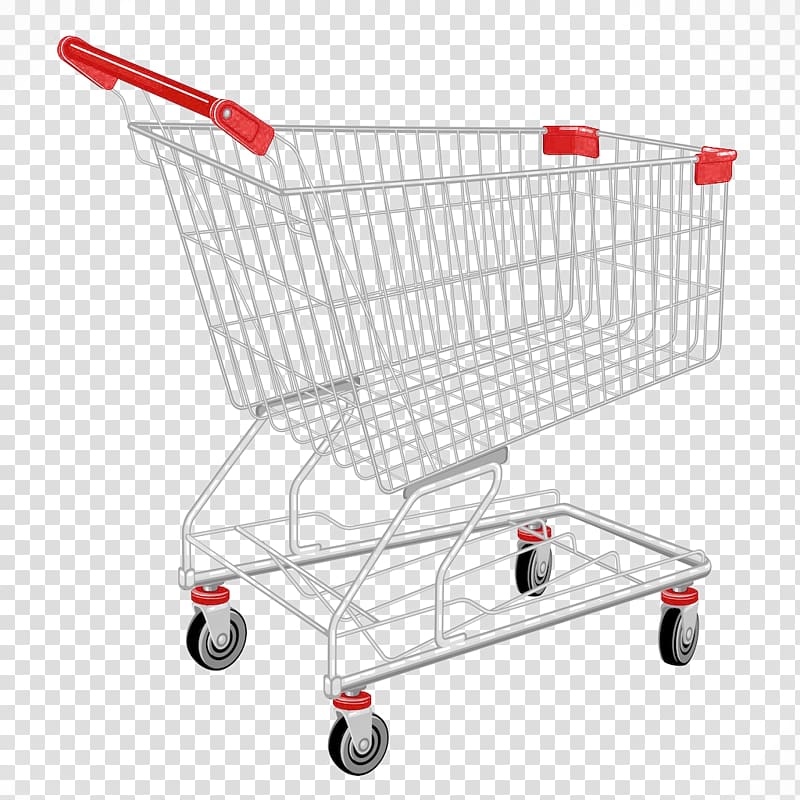 supermarket trolley transparent background PNG clipart