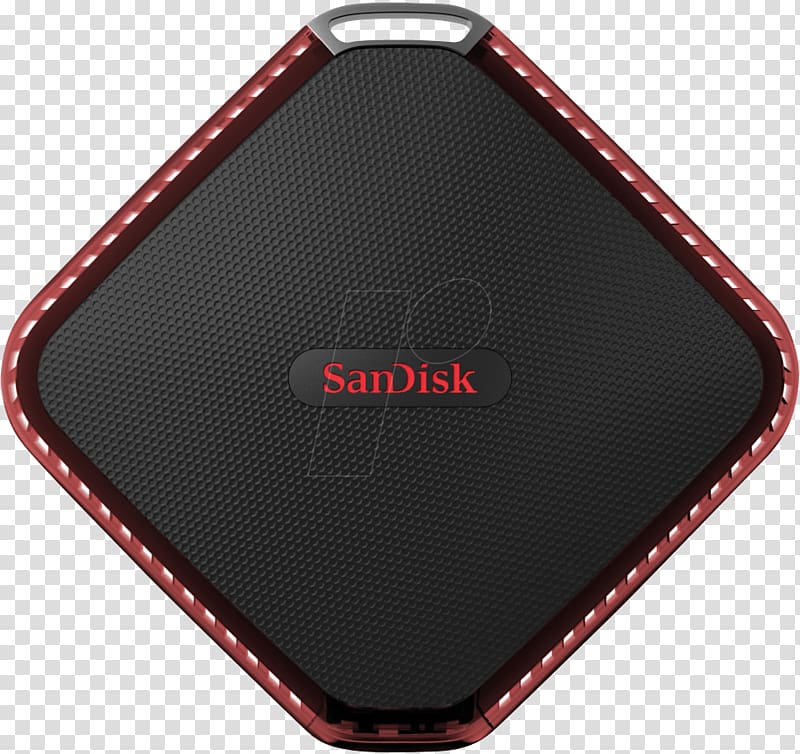 Solid-state drive SanDisk Extreme 500 Portable SSD SanDisk Extreme External SSD SanDisk Extreme 510 Portable External hard drive USB 3.0 1.00 3 years warranty, USB transparent background PNG clipart