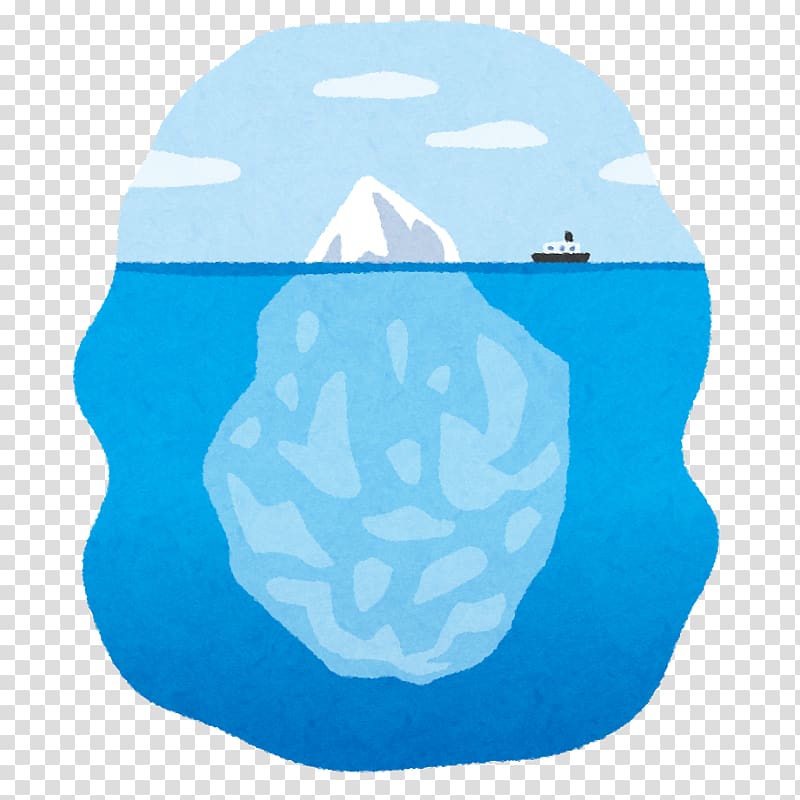 Consciousness Therapy Unconscious mind Iceberg いらすとや, iceberg transparent background PNG clipart