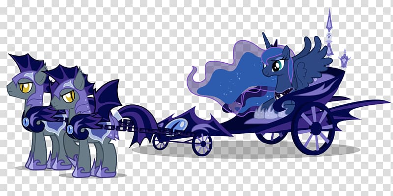 Princess Luna Princess Celestia Pony Royal Guard Princess Cadance, chariot transparent background PNG clipart