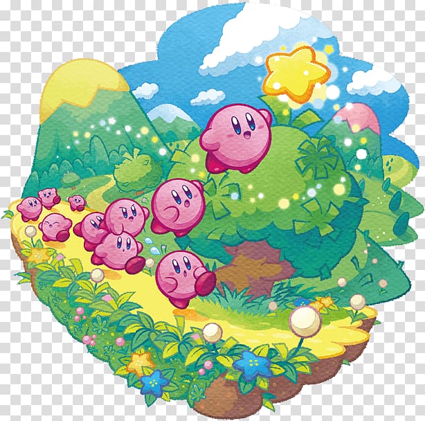 Kirby Mass Attack Kirby: Canvas Curse Kirby: Squeak Squad Kirby\'s Epic Yarn, kirby mass attack bosses transparent background PNG clipart