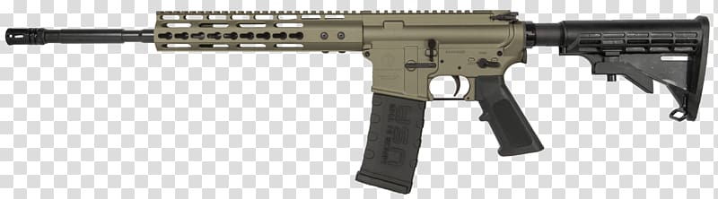 Windham Weaponry Inc AR-15 style rifle .223 Remington M4 carbine 5.56×45mm NATO, assault rifle transparent background PNG clipart
