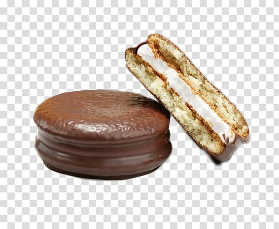 Kaesu014fng Choco pie Cream pie Chocolate, Delicious chocolate material transparent background PNG clipart