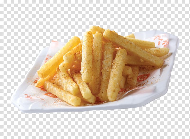 French fries Fish and chips Fried chicken Junk food Fast food, The fries of the plate transparent background PNG clipart